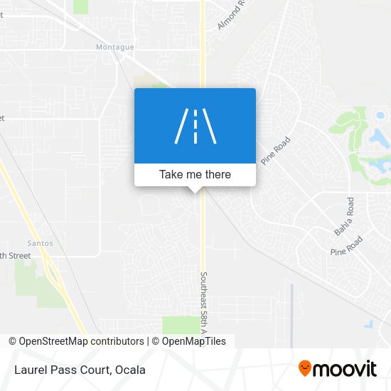 Mapa de Laurel Pass Court