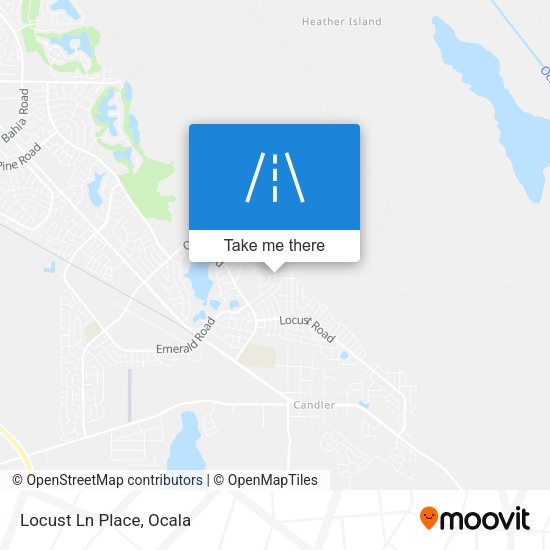 Mapa de Locust Ln Place