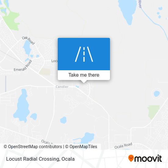 Mapa de Locust Radial Crossing