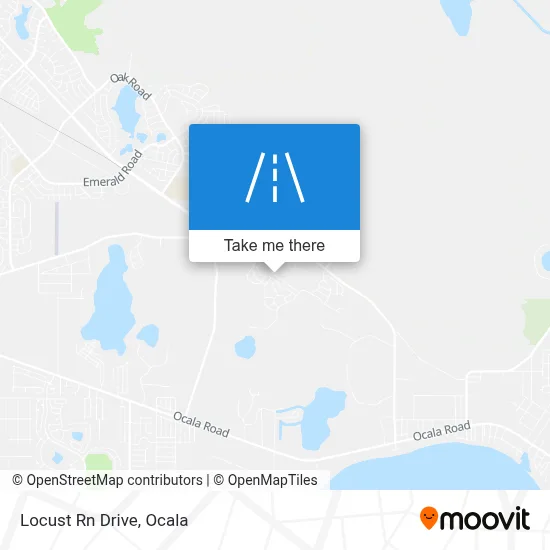 Locust Rn Drive map