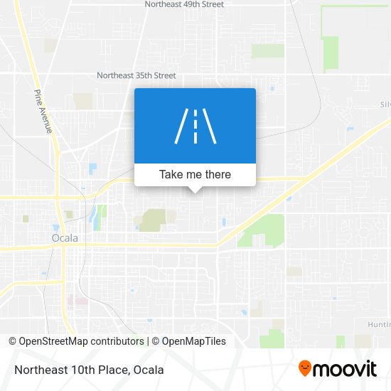 Mapa de Northeast 10th Place