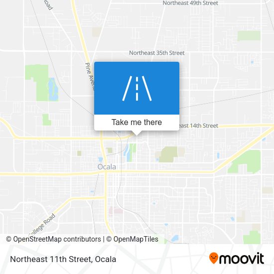 Mapa de Northeast 11th Street