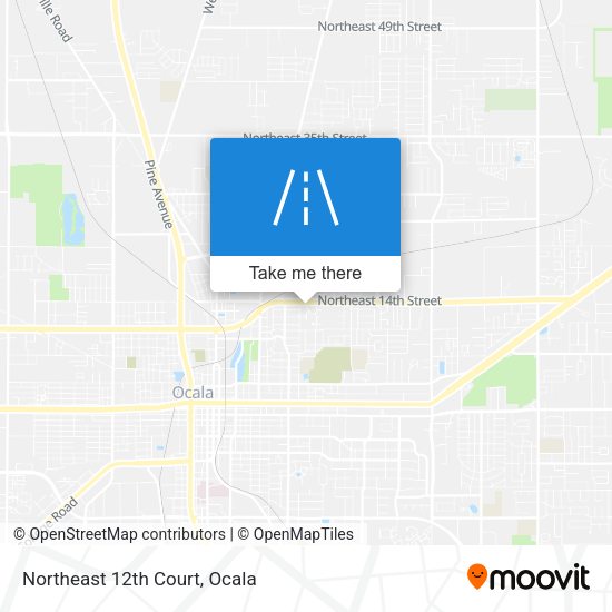 Mapa de Northeast 12th Court