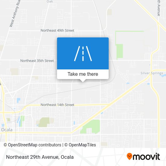 Northeast 29th Avenue map