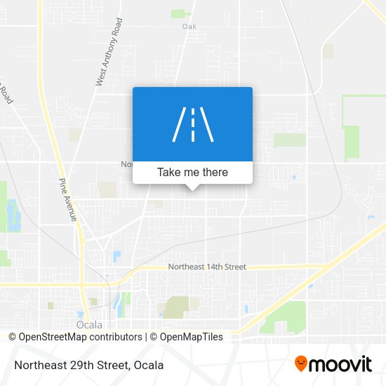 Mapa de Northeast 29th Street