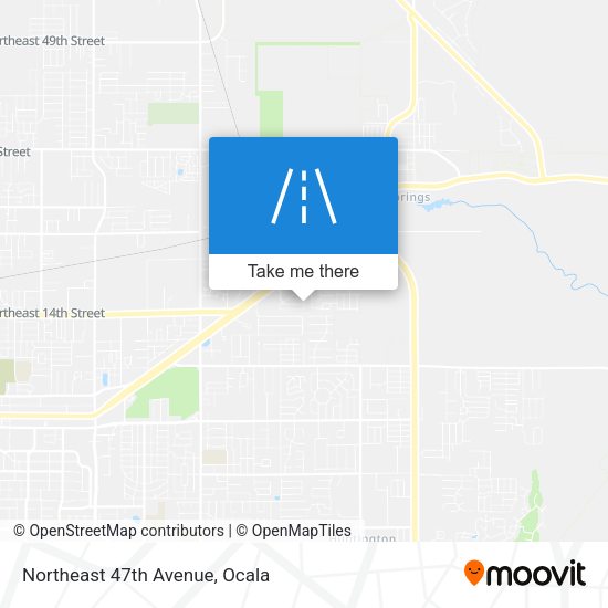 Mapa de Northeast 47th Avenue