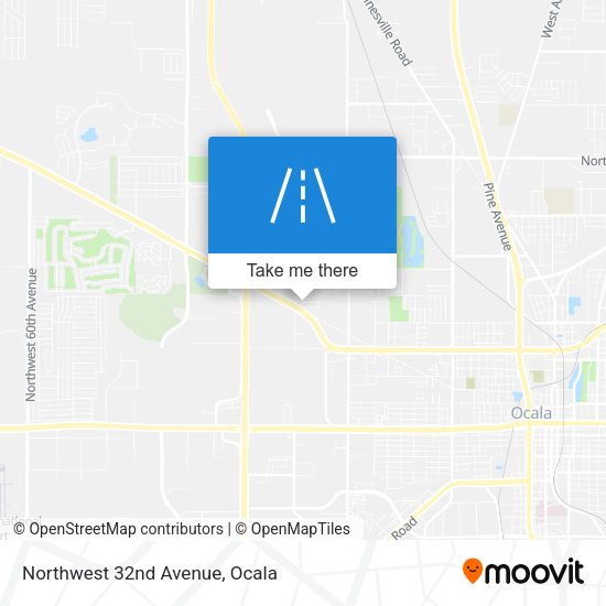 Mapa de Northwest 32nd Avenue
