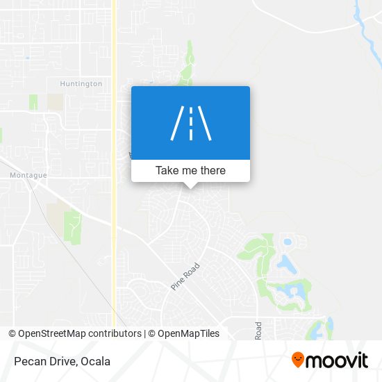 Pecan Drive map