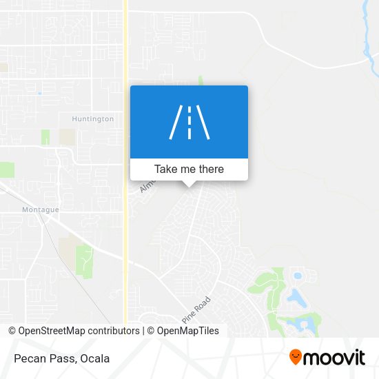 Mapa de Pecan Pass