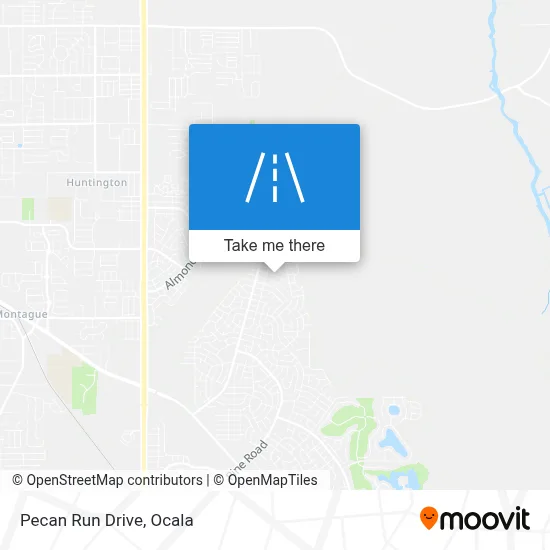 Pecan Run Drive map