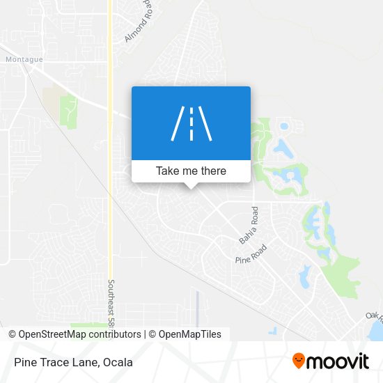 Mapa de Pine Trace Lane