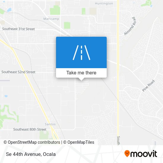 Mapa de Se 44th Avenue