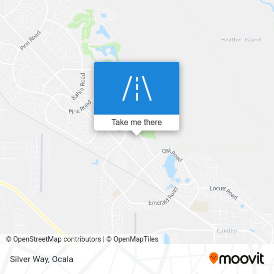 Mapa de Silver Way