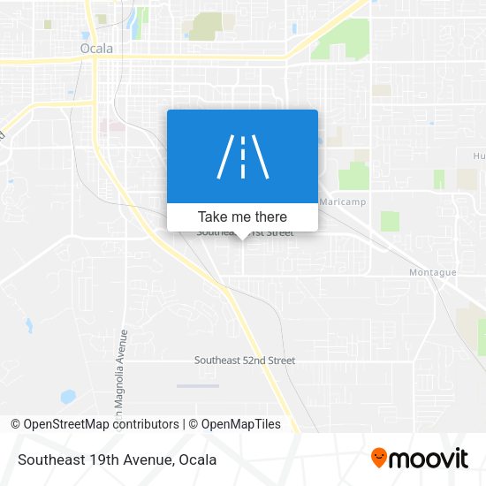 Mapa de Southeast 19th Avenue