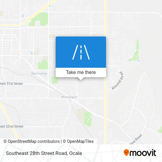 Southeast 28th Street Road map