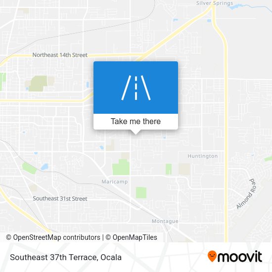 Mapa de Southeast 37th Terrace