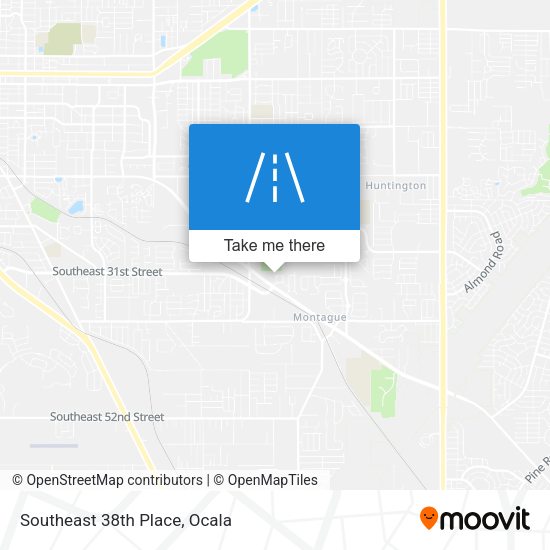 Mapa de Southeast 38th Place