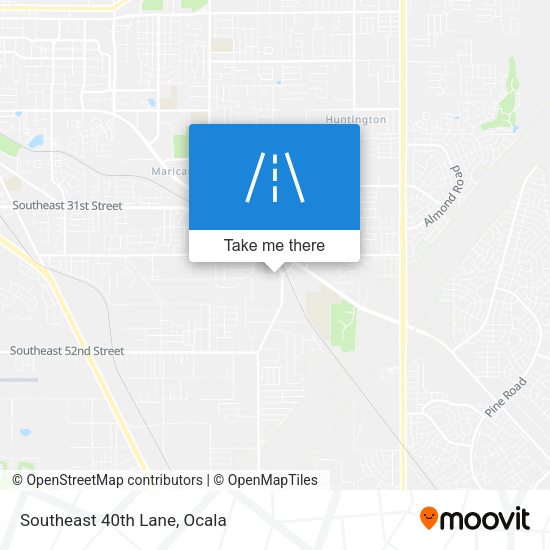 Mapa de Southeast 40th Lane