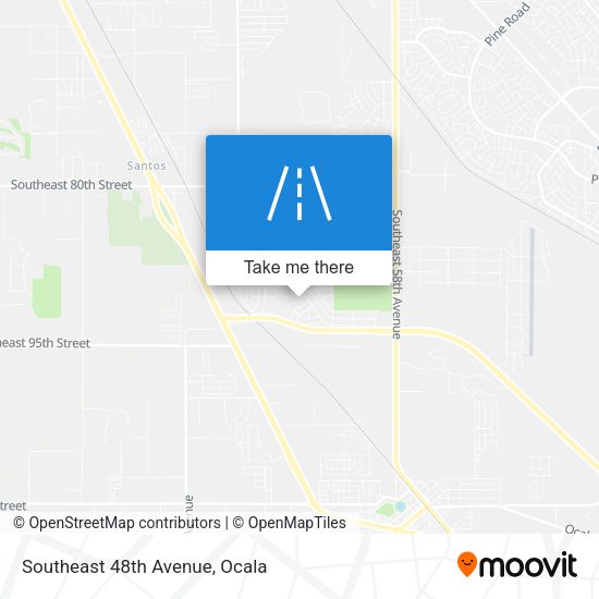 Southeast 48th Avenue map