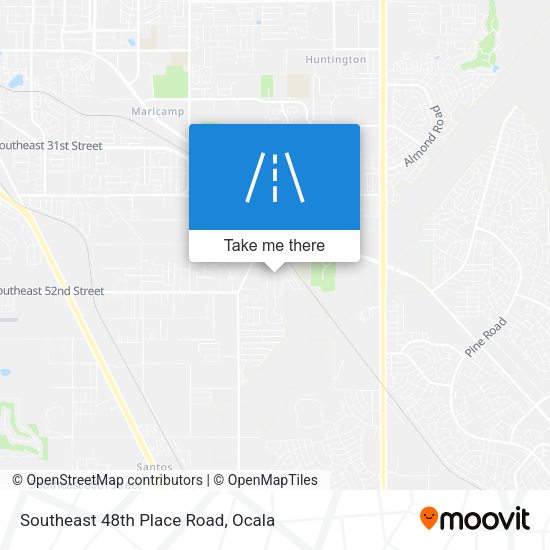 Mapa de Southeast 48th Place Road