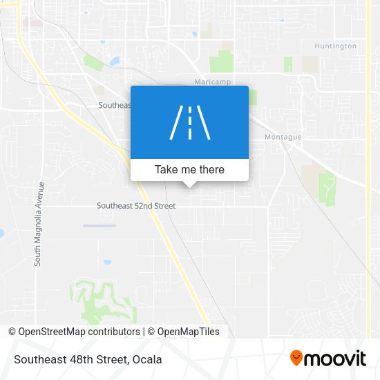 Mapa de Southeast 48th Street
