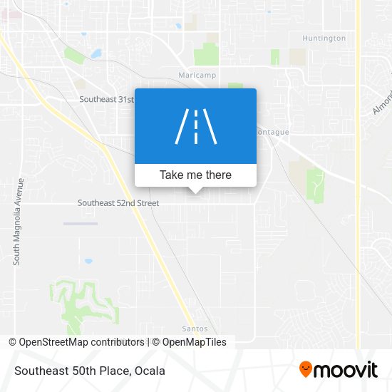 Mapa de Southeast 50th Place