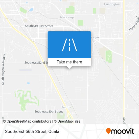 Southeast 56th Street map