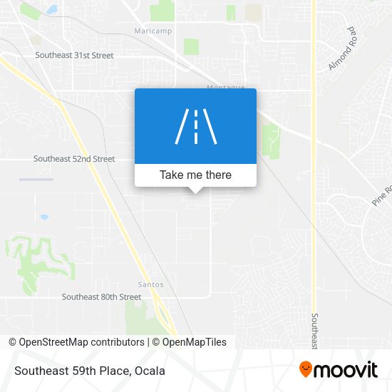 Mapa de Southeast 59th Place