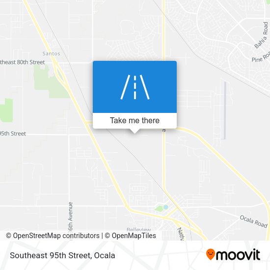 Mapa de Southeast 95th Street