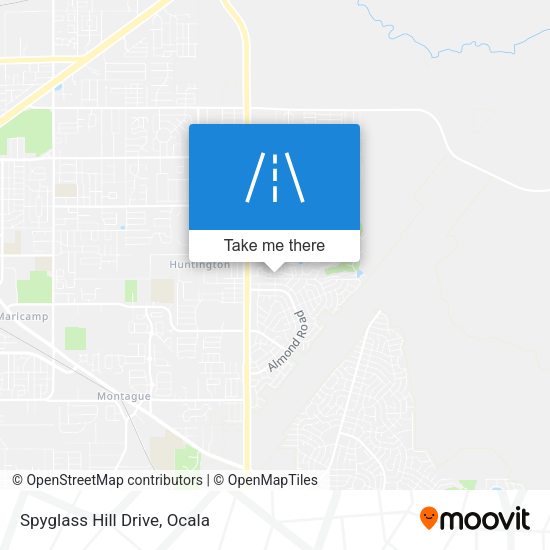 Spyglass Hill Drive map