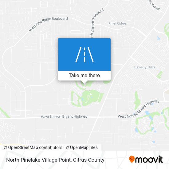 North Pinelake Village Point map
