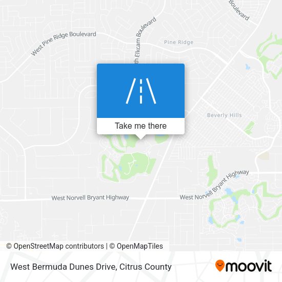 Mapa de West Bermuda Dunes Drive