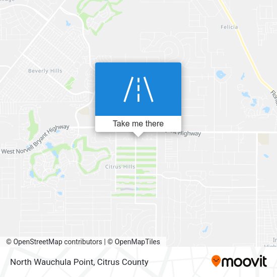 North Wauchula Point map