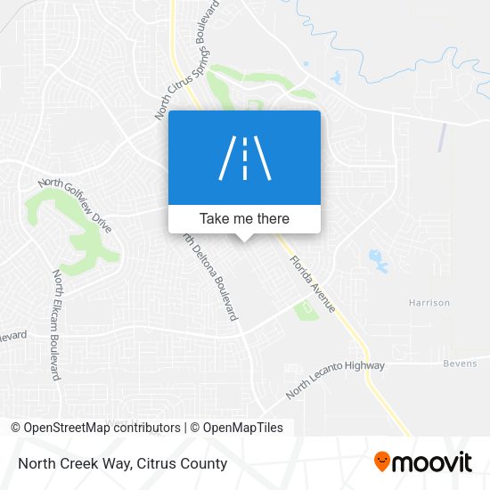 Mapa de North Creek Way