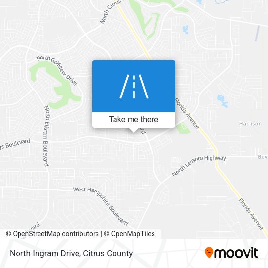 Mapa de North Ingram Drive