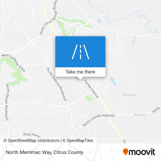 Mapa de North Merrimac Way