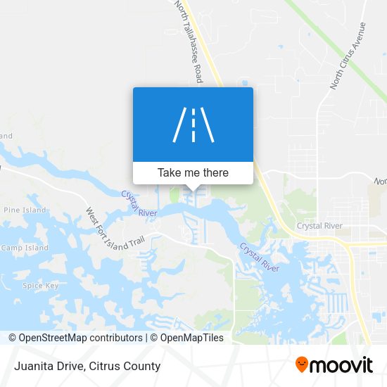 Juanita Drive map