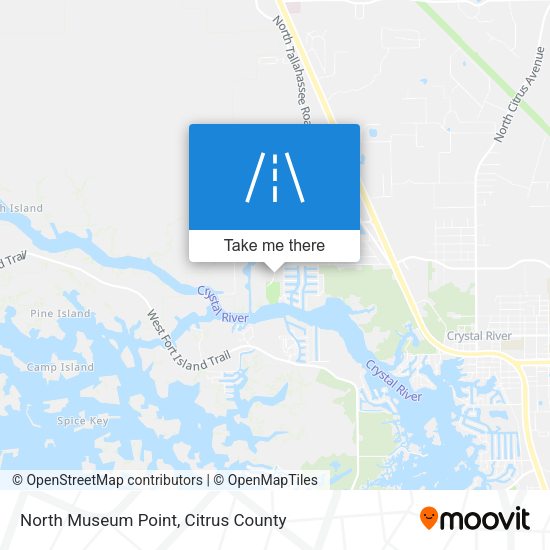 North Museum Point map