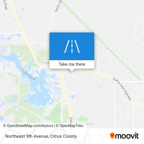 Northeast 9th Avenue map