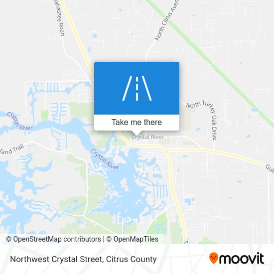 Mapa de Northwest Crystal Street