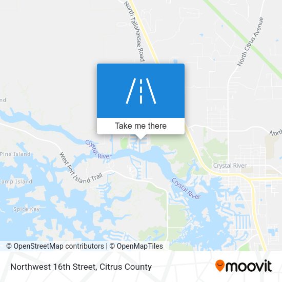 Mapa de Northwest 16th Street