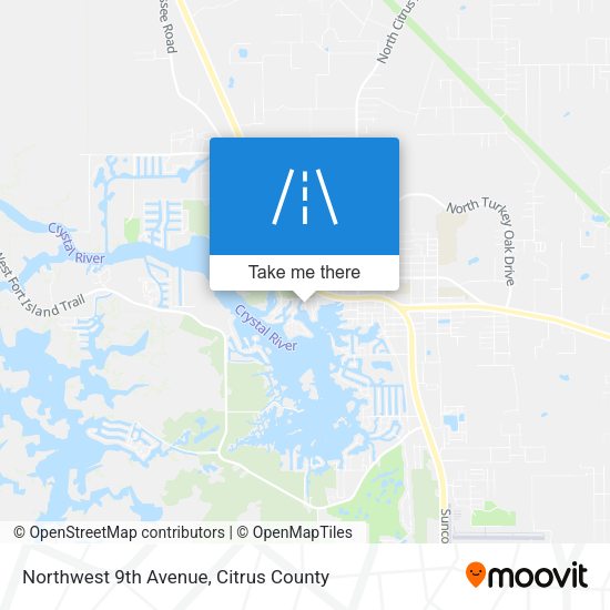 Mapa de Northwest 9th Avenue