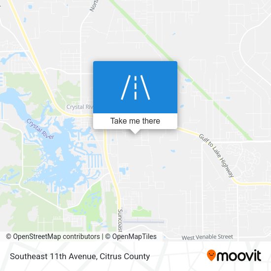 Mapa de Southeast 11th Avenue