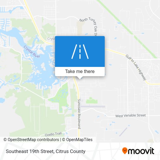 Mapa de Southeast 19th Street