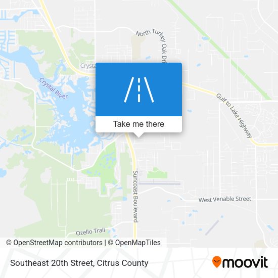 Mapa de Southeast 20th Street