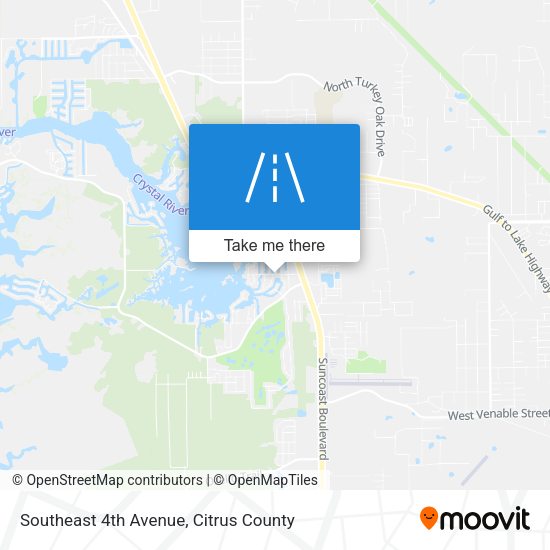 Southeast 4th Avenue map