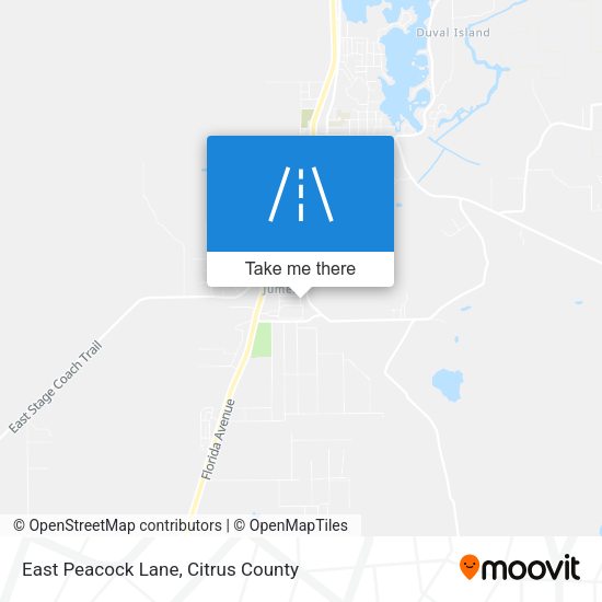Mapa de East Peacock Lane