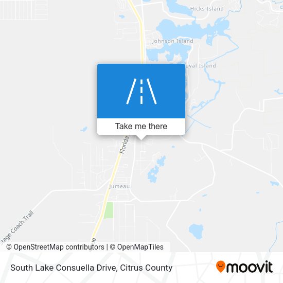 South Lake Consuella Drive map