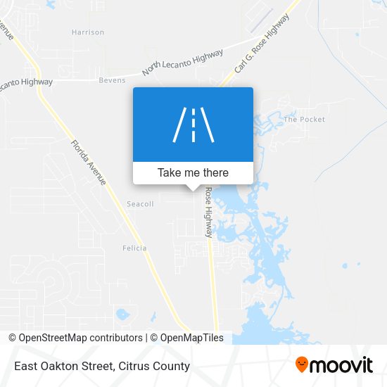 Mapa de East Oakton Street