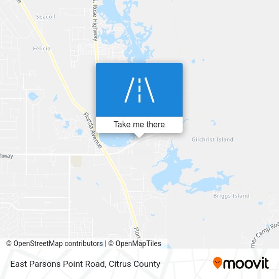 Mapa de East Parsons Point Road